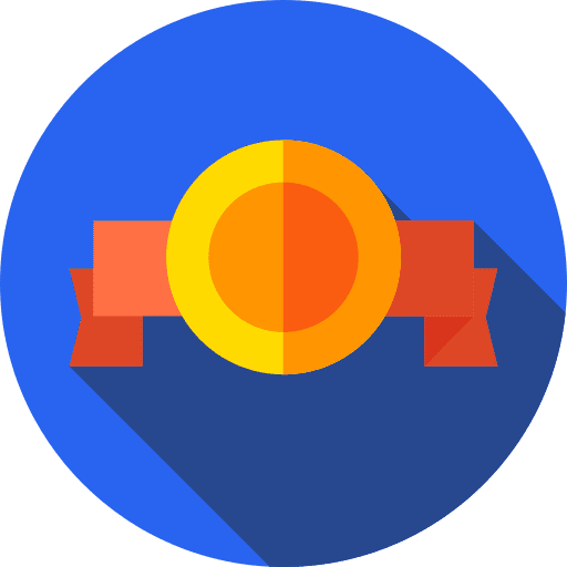 Medal champion winner award icon