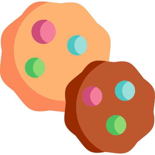 Biscuit cookies dessert food and restaurant icon