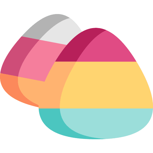 Candy corn food halloween dessert icon