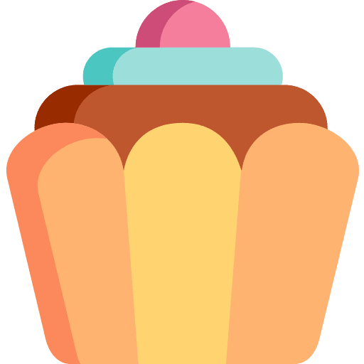 Cupcake food and restaurant dessert cupcake icon
