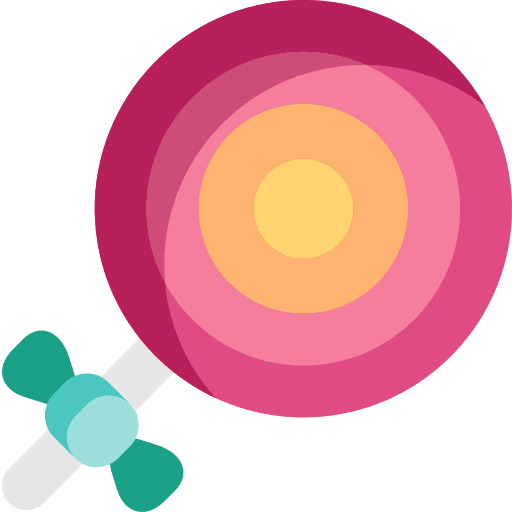 Lollipop food popsicle stick lollipop icon