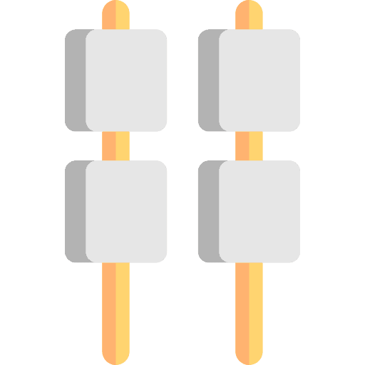 Marshmallow food sweet dessert icon