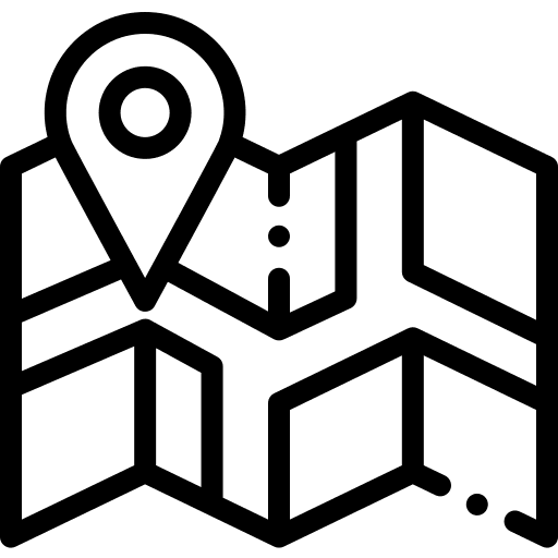 Map location position interface icon