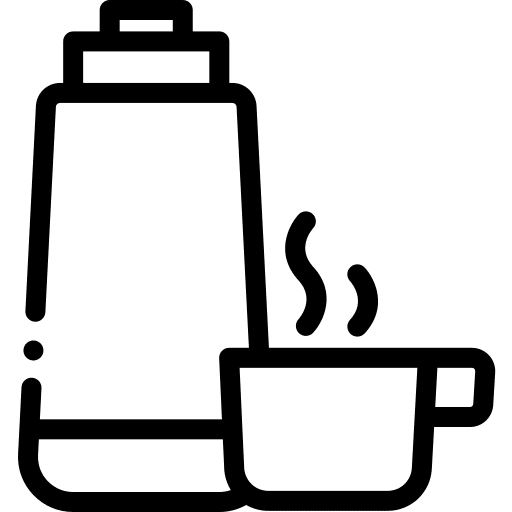 Thermo thermo liquid hot drink icon