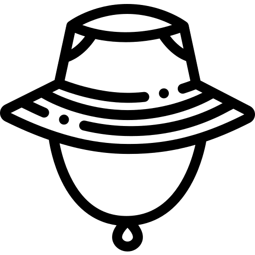 Hat travel holidays hat icon