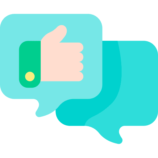 Like thumb up comments like icon