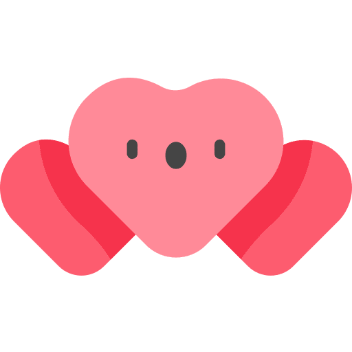 Hearts interface like lover icon