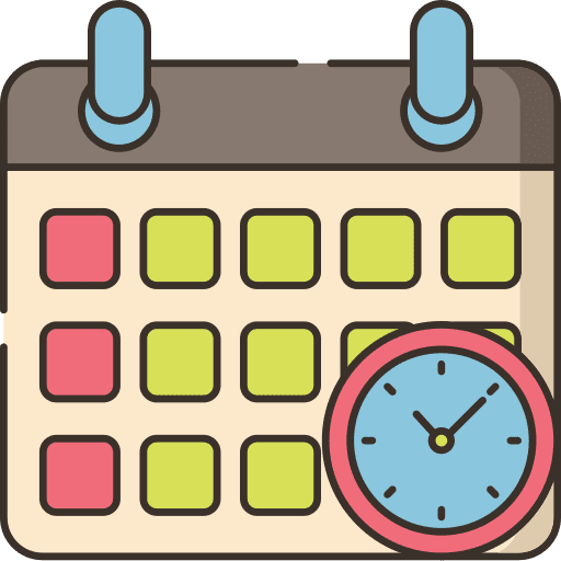 Administration clock classes administration icon