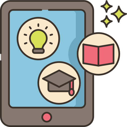 App library smartphone read icon