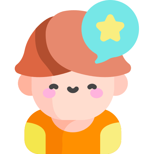 Boy testimonial feedback customer review icon