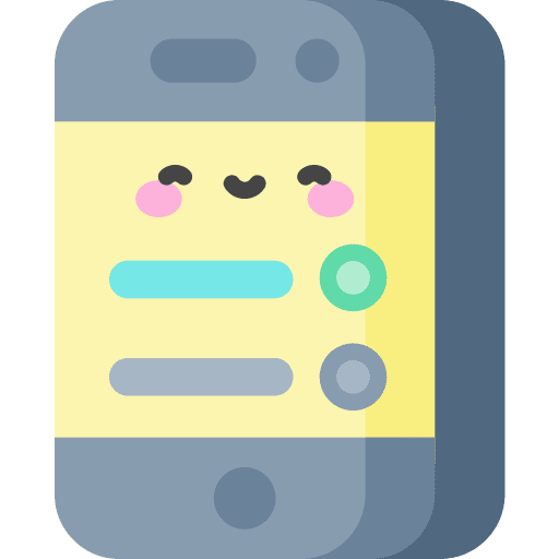 Check list mobile clipboard phone icon
