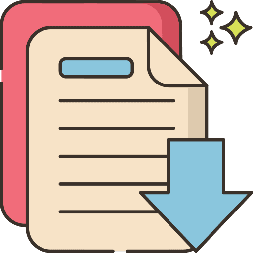 Archive archive education files and folders icon