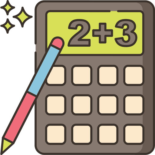 Calculate technology calculating calculator icon