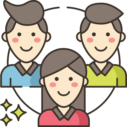 Communication community people group people icon