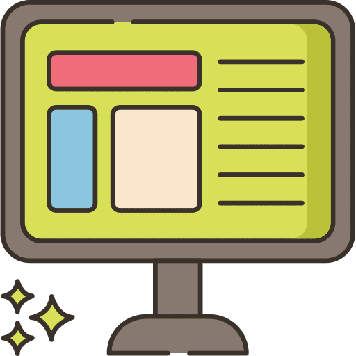Program learning study technology icon