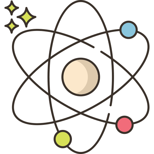 Atom atom science react icon