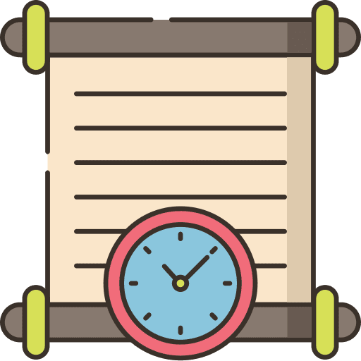 Back education paper history icon