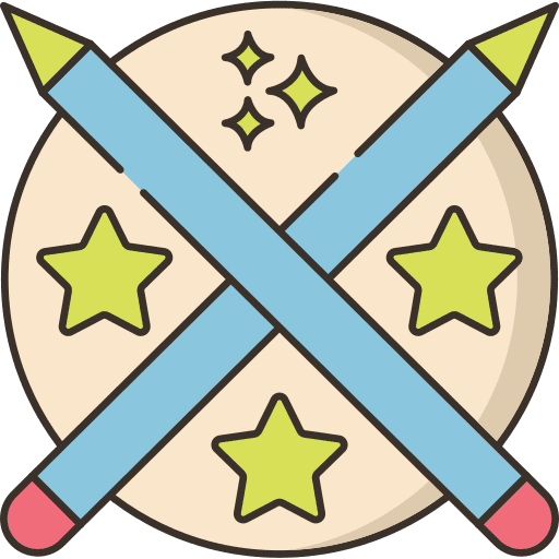 Badge knowledge mastery stars icon