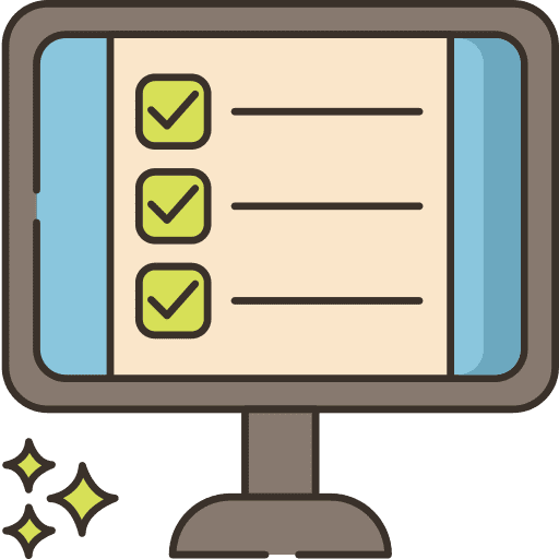 Check check online test icon