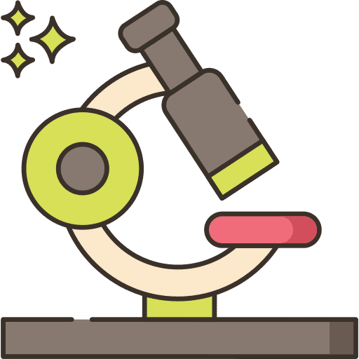 Microscope medical microscope observation icon