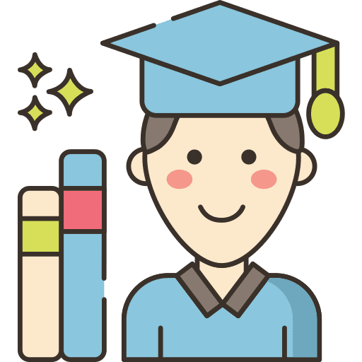Student user people character icon