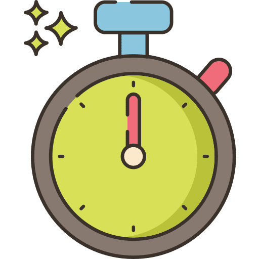 Timing timing interface chronometer icon