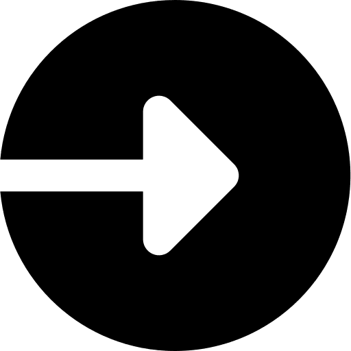 Enter right arrow directional sign square icon