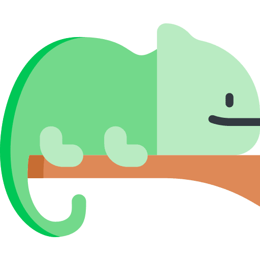 Chameleon animal kingdom animals zoo icon