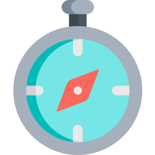 Compass technology cursor gps icon