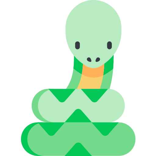Snake snake wild life reptile icon