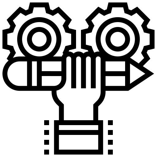 Developer gear computer developer icon