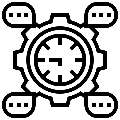 Development planning organizing project icon