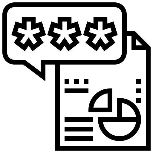 Feedback rating feedback report icon