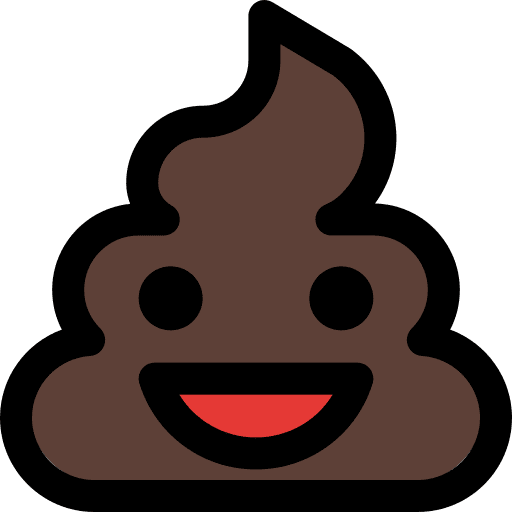 Poo smiley feelings emoticons icon