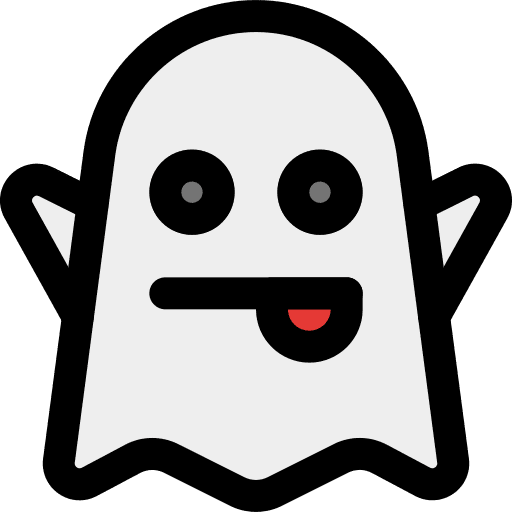 Ghost halloween feelings smileys icon