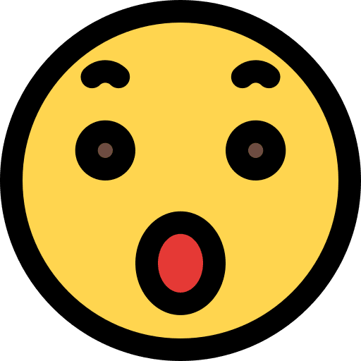 Amazed amazed emoji feelings icon