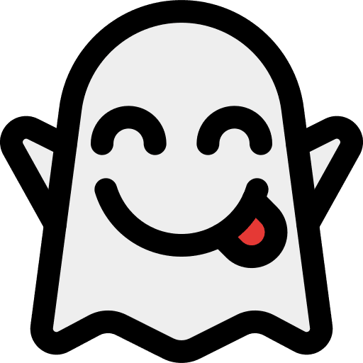 Ghost smile ghost smiley icon