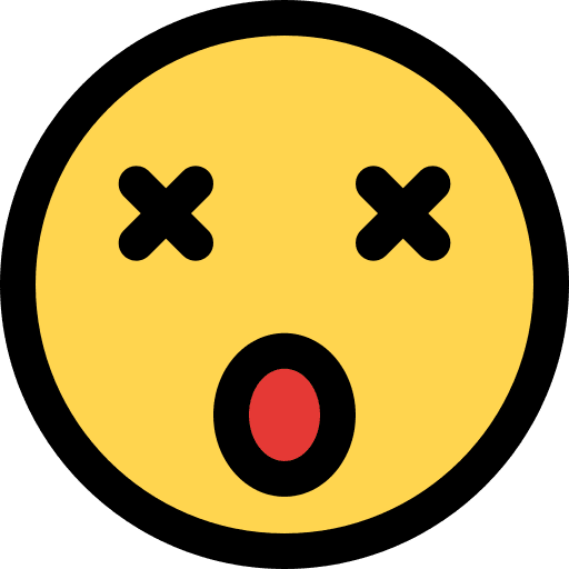 Dead feelings emoji emoticons icon