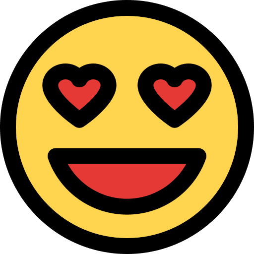 In love in love smileys smiley icon
