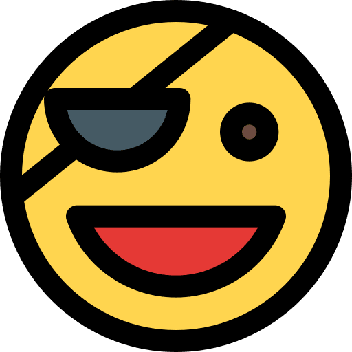 Pirate feelings emoji emoticons icon