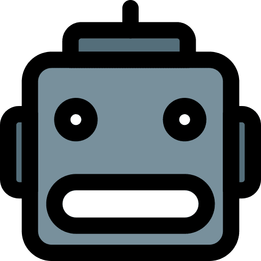 Robot smileys robot feelings icon