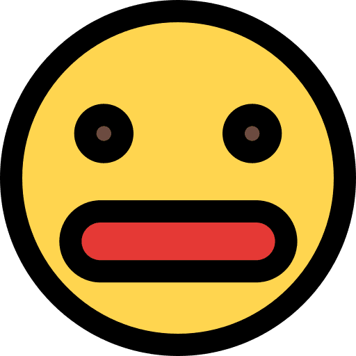 Surprised smiley smileys emoji icon