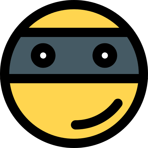 Thief emoticons feelings emoji icon