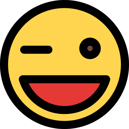 Wink emoji smiley wink icon