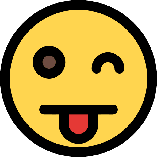 Wink feelings emoji smileys icon