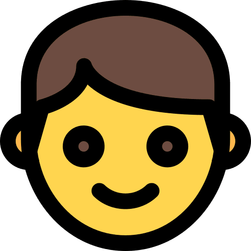 Boy feelings emoticons emoji icon