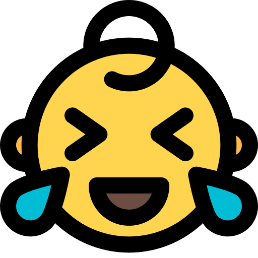 Laughing baby feelings laughing icon