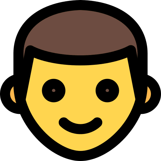 Man feelings smiley smileys icon