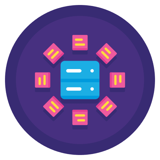 Etl extract transform computer icon