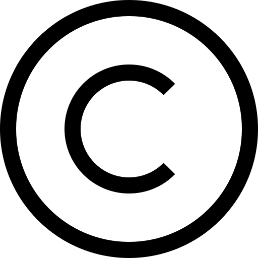 Copyright copyright copyrighted copyright guidelines icon